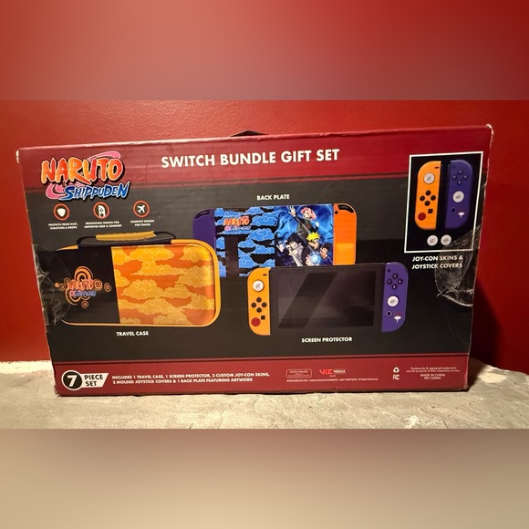 Naruto Shippuden Nintendo Switch 7 Piece Set - Picture 3 of 10